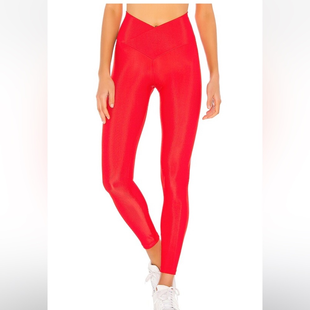 Beach Riot - Cara Rib Legging in Red - medium